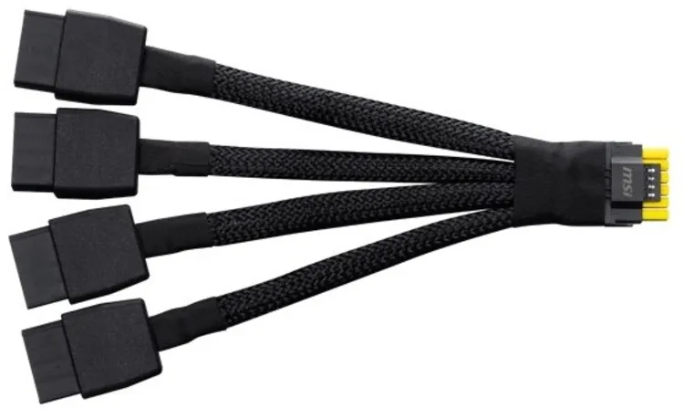 MSI RTX 50: غول گرافیکی با پورت برق 16 پین