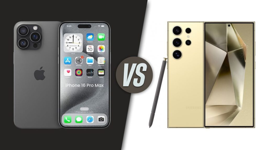 مقایسه آیفون ۱۶ با سامسونگ s25
