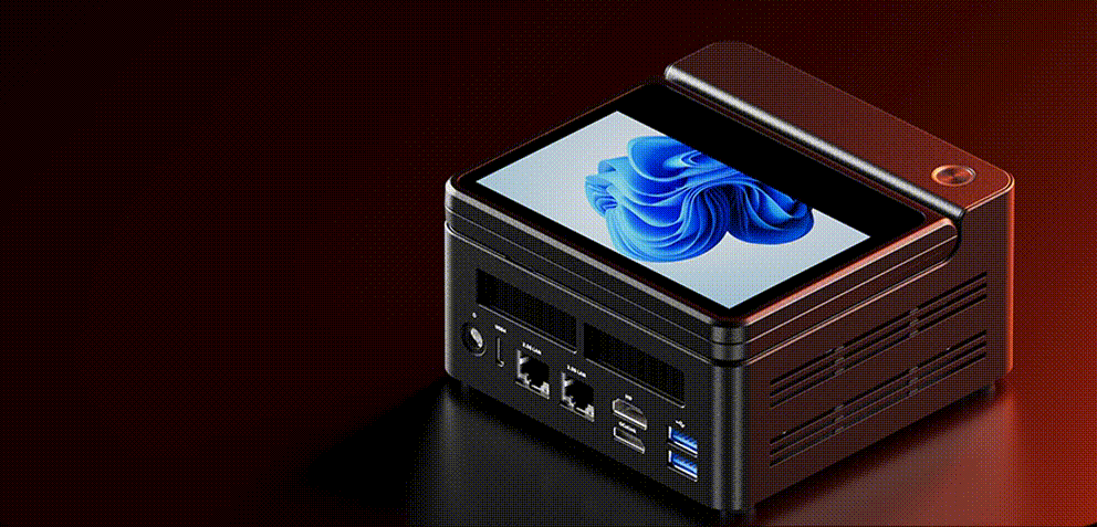 مینی کامپیوتر Aoostar G-Flip: تلفیق قدرت و زیبایی در یک دستگاه کوچک