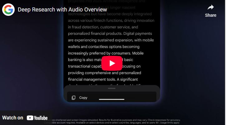 جمینی گوگل، دستیار همه‌فن‌حریف شما؛ از تبدیل اسناد به پادکست تا همکاری خلاقانه!