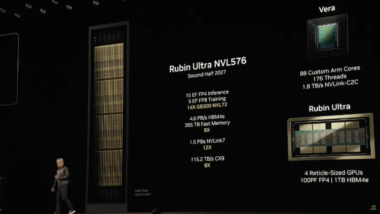 ابرتراشه‌های جدید Blackwell Ultra GB300 و Vera Rubin انویدیا وارد بازار شدند