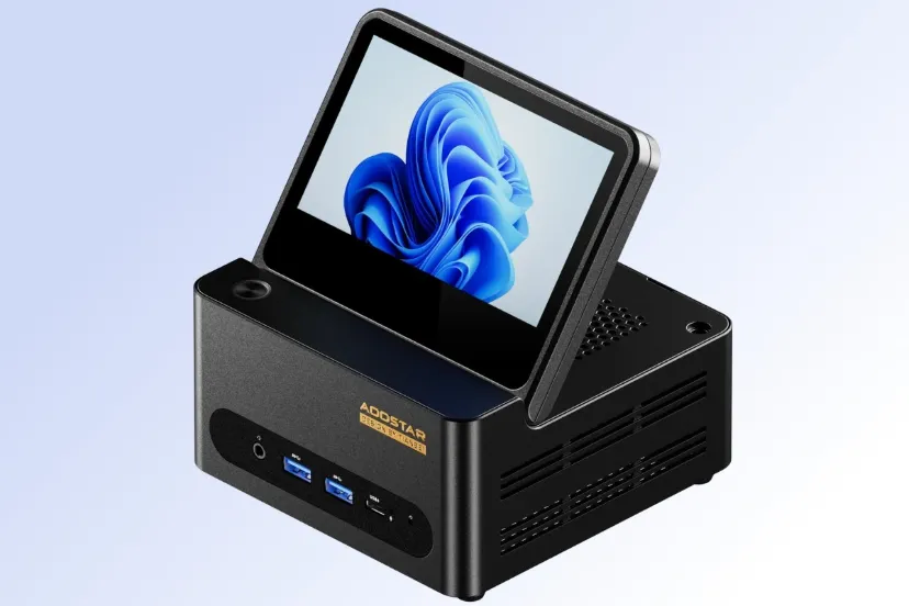مینی کامپیوتر Aoostar G-Flip: تلفیق قدرت و زیبایی در یک دستگاه کوچک