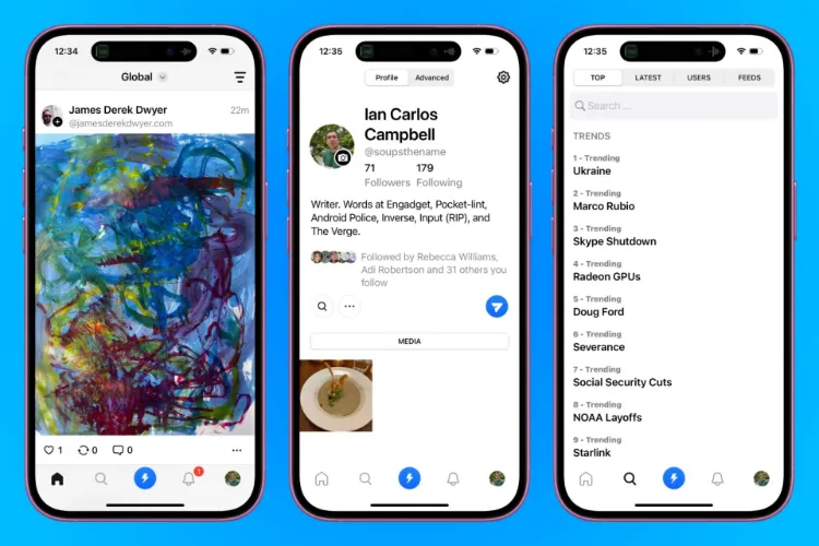 فلشِز در مقابل اینستاگرام: رقابت داغ در دنیای شبکه‌های اجتماعی غیرمتمرکز