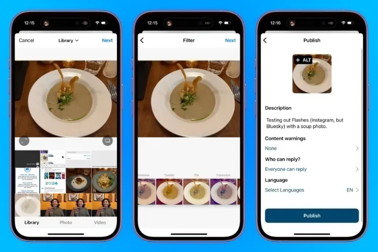 فلشِز در مقابل اینستاگرام: رقابت داغ در دنیای شبکه‌های اجتماعی غیرمتمرکز