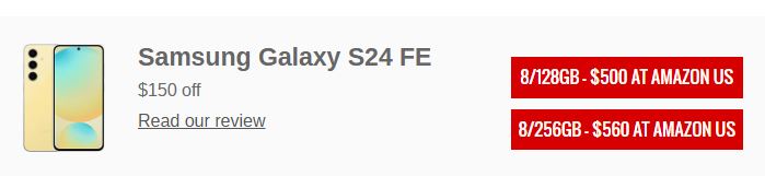 تخفیف‌های استثنایی! فرصت طلایی برای خرید گلکسی S24 FE و پیش‌خرید پیکسل ۹