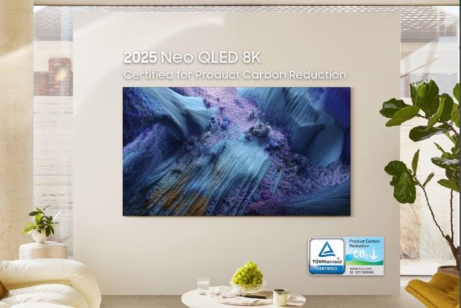 سامسونگ پنج سال متوالی: تلویزیون‌های Neo QLED سبزتر از همیشه!