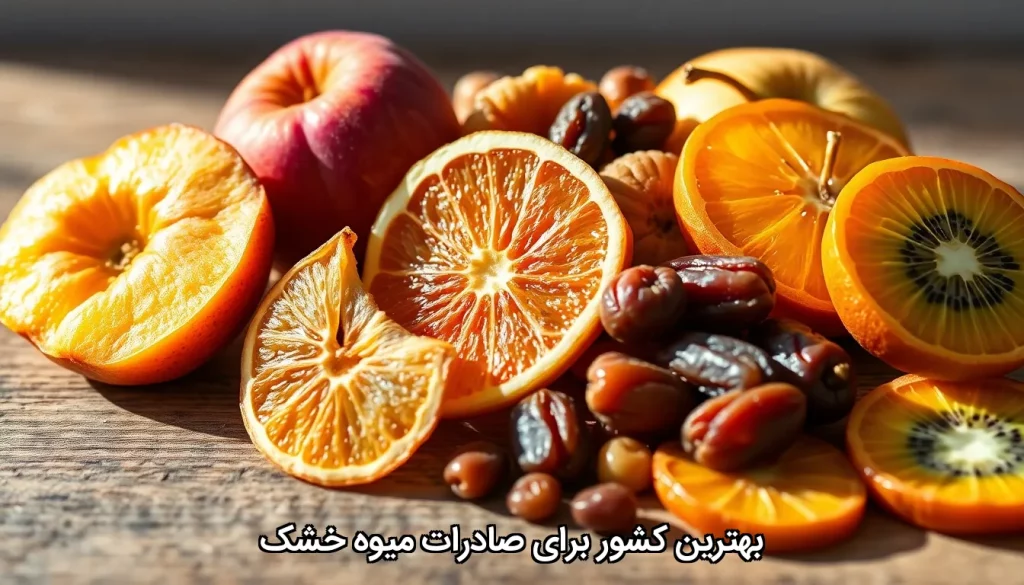 بهترین کشور برای صادرات میوه خشک