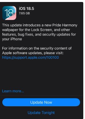 آخرین قدم قبل از عرضه: نسخه نهایی iOS 18.5 به زودی منتشر میشود