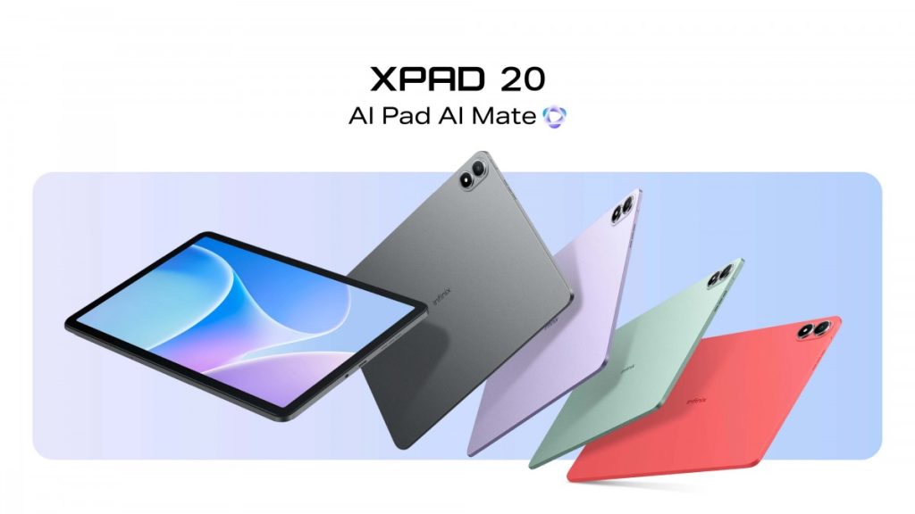 رونمایی از اینفینیکس Xpad 20: ترکیب هوش مصنوعی و باتری 8000 میلی‌آمپری با قیمت اقتصادی