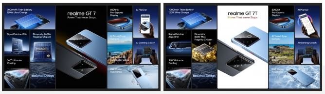 نظرسنجی هفتگی: Realme GT 7 جذابتر است یا GT 7T مقرونبهصرفهتر