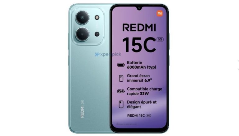 افشای تصاویر و اطلاعات ردمی 15C 5G؛ اقتصادی جدید شیائومی در راه است