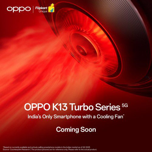 Oppo K13 Turbo بهزودی وارد هند میشود؛ زمان عرضه و مشخصات جذاب لو رفت