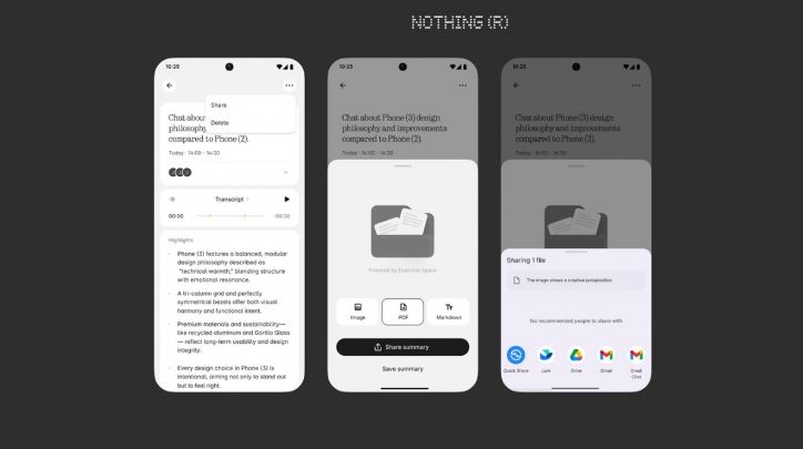 هوش مصنوعی ناتینگ با آپدیتهای جدید Essential Space هوشمندتر از همیشه شد