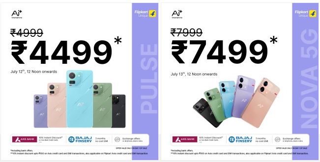 هوش مصنوعی و امنیت کوانتومی در جیب شما: گوشیهای Ai+ Pulse و Nova 5G با سیستم عامل NxtQuantum OS در هند عرضه شدند
