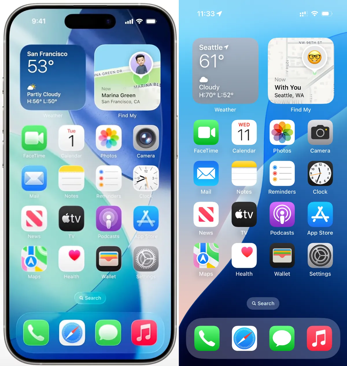 iOS 26 در برابر iOS 18؛ آیا طراحی «شیشه مایع» تحولی واقعی است