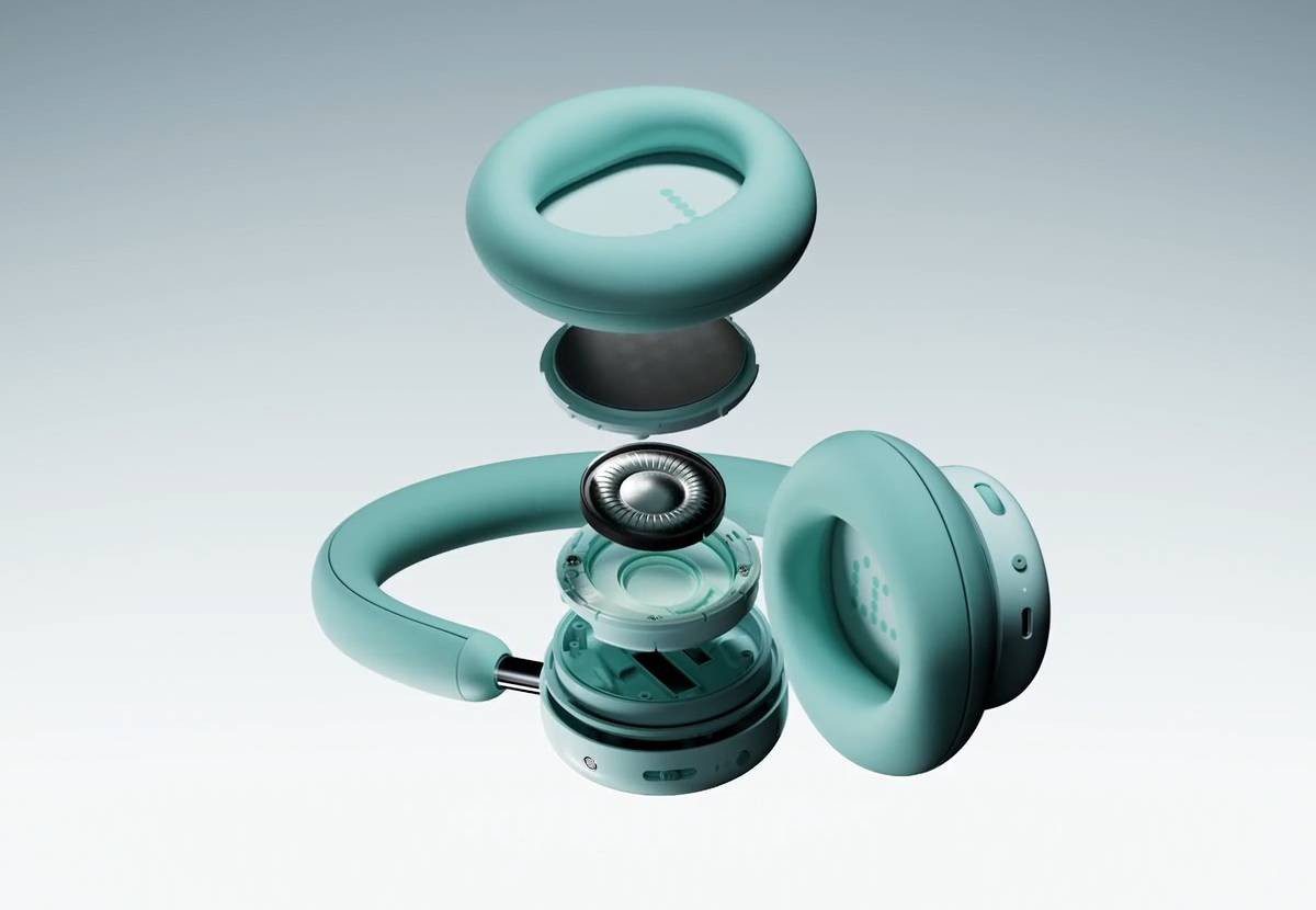 CMF Headphone Pro معرفی شد: ۱۰۰ ساعت شارژ، کنترل فیزیکی و قابلیت شخصیسازی بینظیر