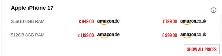 آغاز پیش‌خرید سری آیفون ۱۷ و مدل جدید آیفون Air