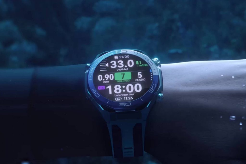 Huawei Watch Ultimate 2 معرفی شد: مقاومت بالا و قابلیت نوآورانه زیر آب