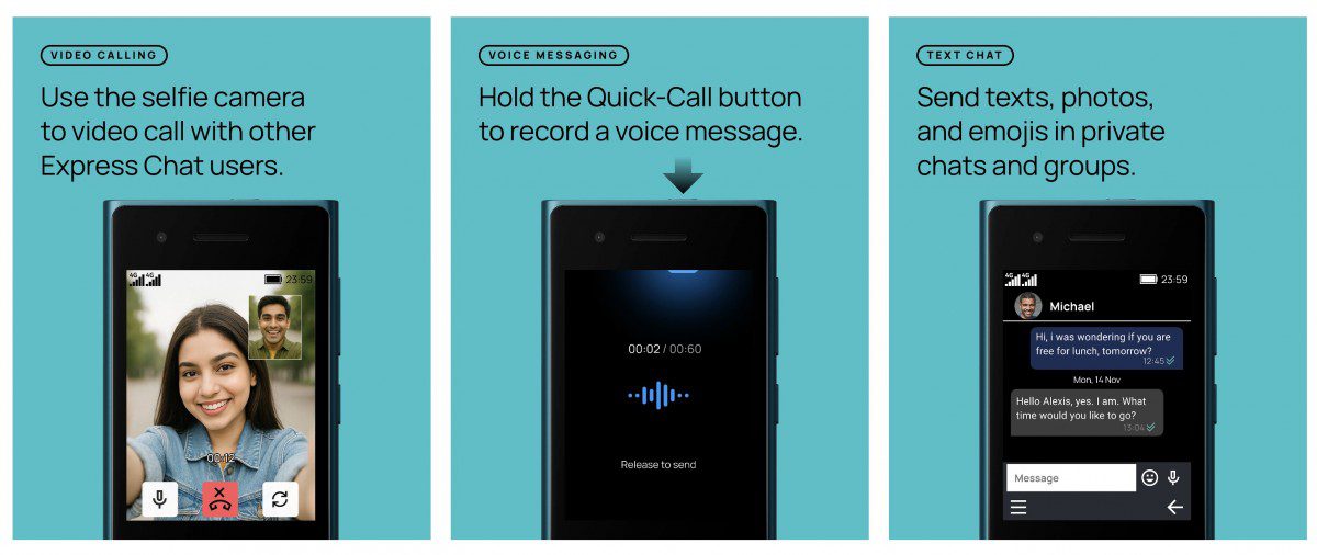 HMD Touch 4G معرفی شد؛ بازگشت نوکیا آشا با ظاهری مدرن و پشتیبانی از واتساپ