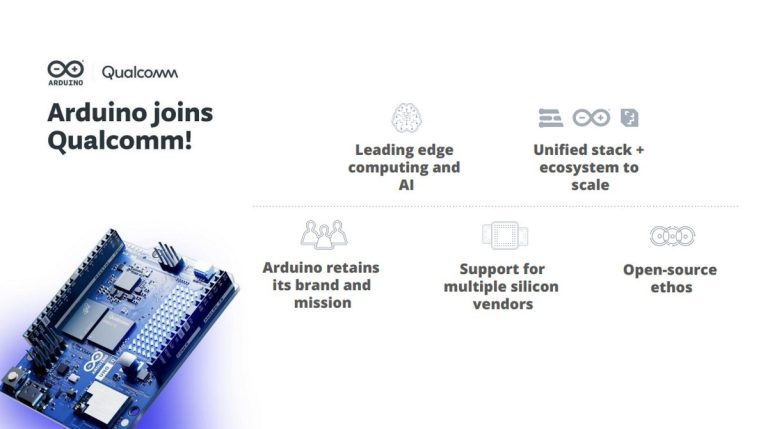 کوالکام آردوینو را خرید و برد Uno Q با پردازنده دوگانه و ابزار هوش مصنوعی App Lab را معرفی کرد